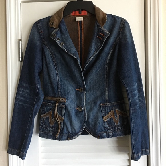 Anthropologie Jackets & Blazers - Anthropologie Jean Jacket Blazer by Level 99-SZ S